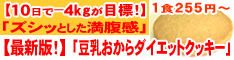 【最新版】豆乳おからダイエットクッキー